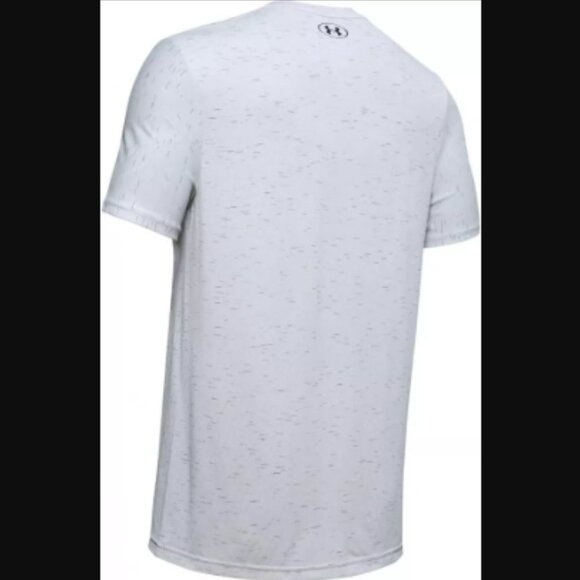 Under Armour UA Seamless Short Sleeve T Shirt Shade Silver Gray Size M - Picture 6 of 12